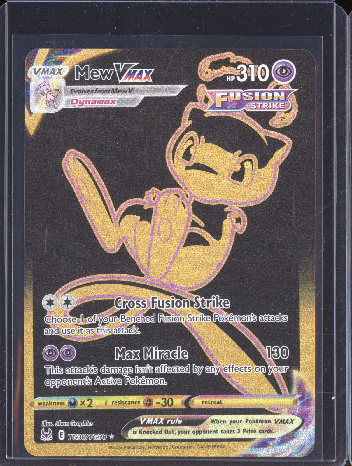 Pikachu VMax 2022 Pokemon Lost Origin TG30/TG30 Full Art