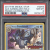 Alolan Sandslash 2017 Pokemon Sun & Moon SM18 Guardians Rising Pre Staff PSA 8