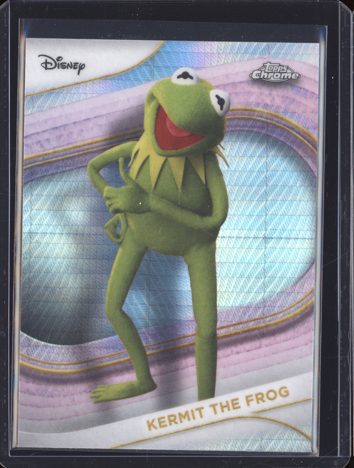 Kermit The Frog 2025 Topps Chrome 122 Prism Refractor