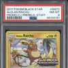 Alolan Raichu 2017 Pokemon Sun & Moon SM72 Crimson Invasion PreStaff PSA 7