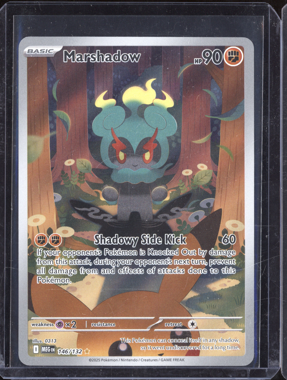 2025 Pokemon Mega Evolution 146/132 Marshadow Illustration Rare