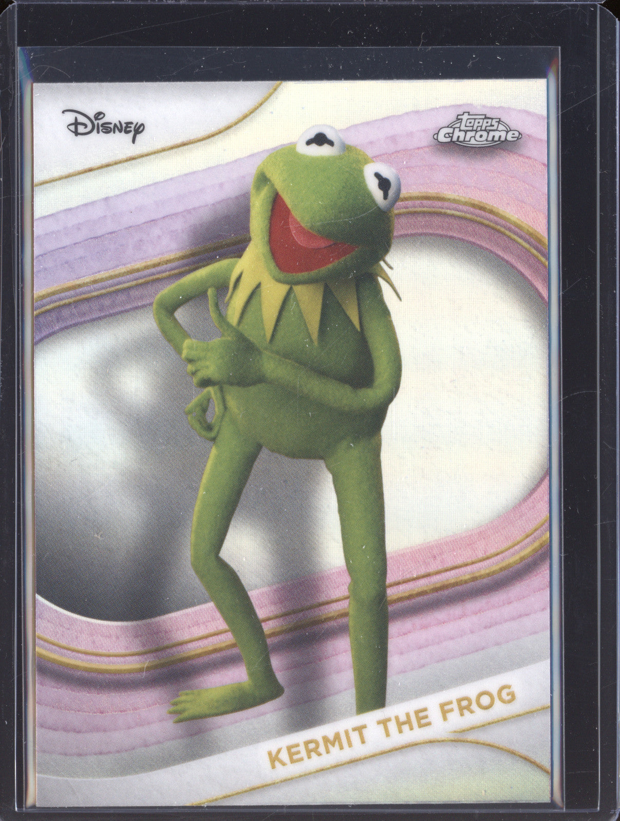 Kermit The Frog 2025 Topps Chrome 122 Refractor