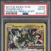 Zygarde 2017 Pokemon Sun & Moon SM48 Burning Shadows Prerelease Staff PSA 8