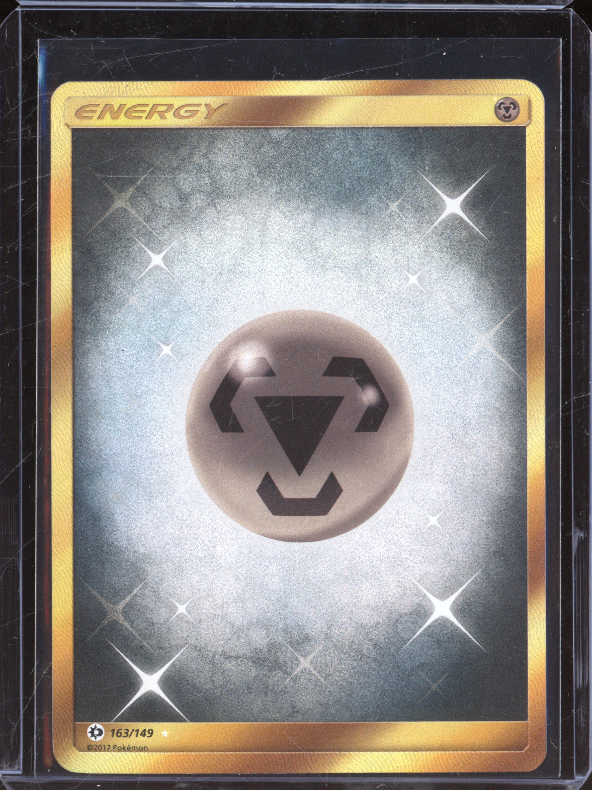 Metal Energy 2017 Pokemon Sun & Moon Base Set 163/149 Secret Rare