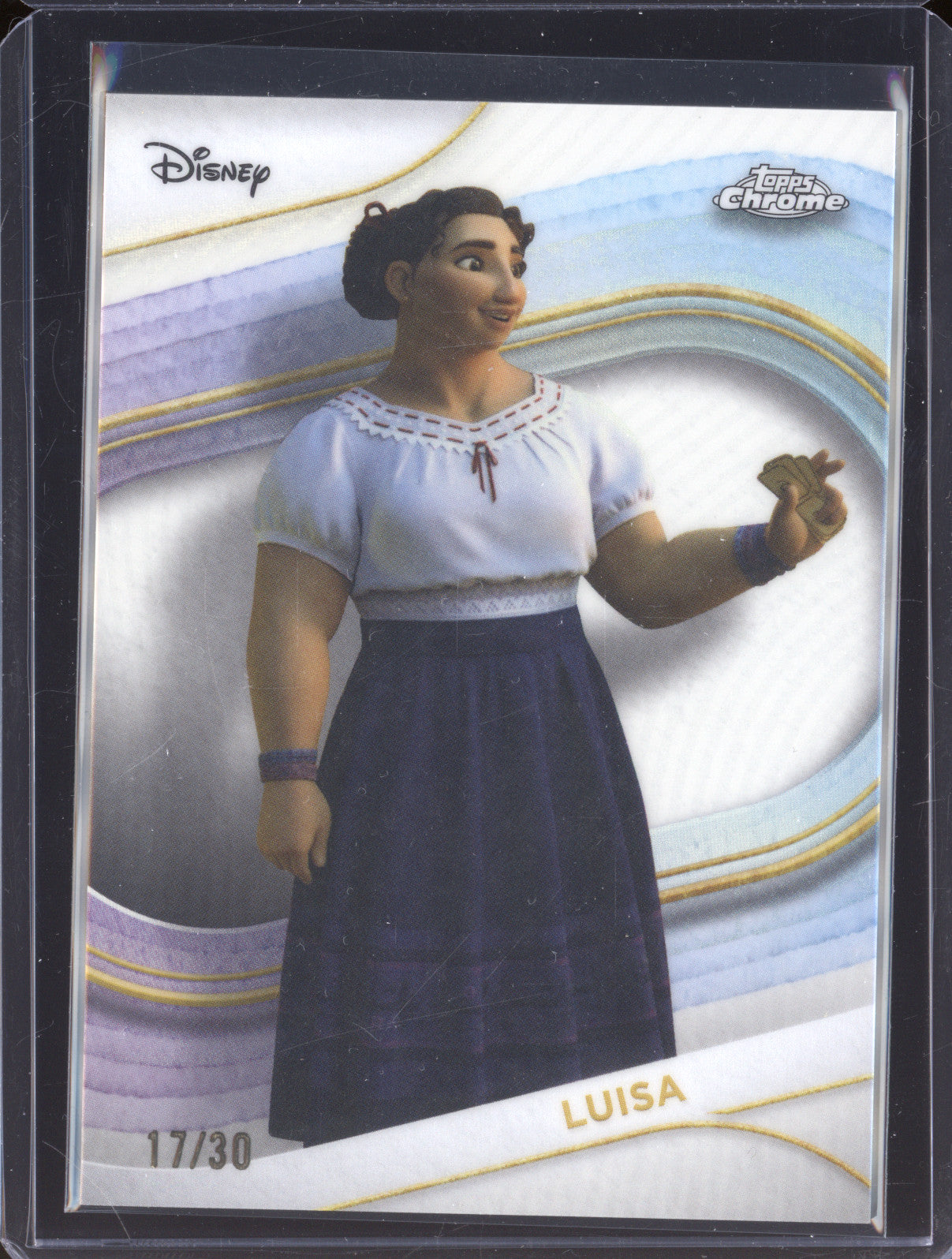 Luisa 2025 Topps Chrome 163 White Refractor 17/30