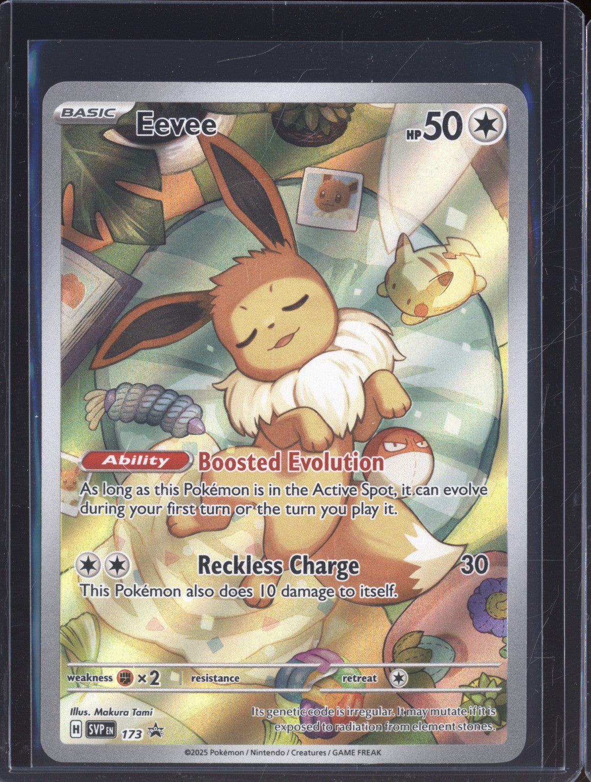 2025 Pokemon Scarlet & Violet Promo SVP 173 Eevee Prismatic Evolutions