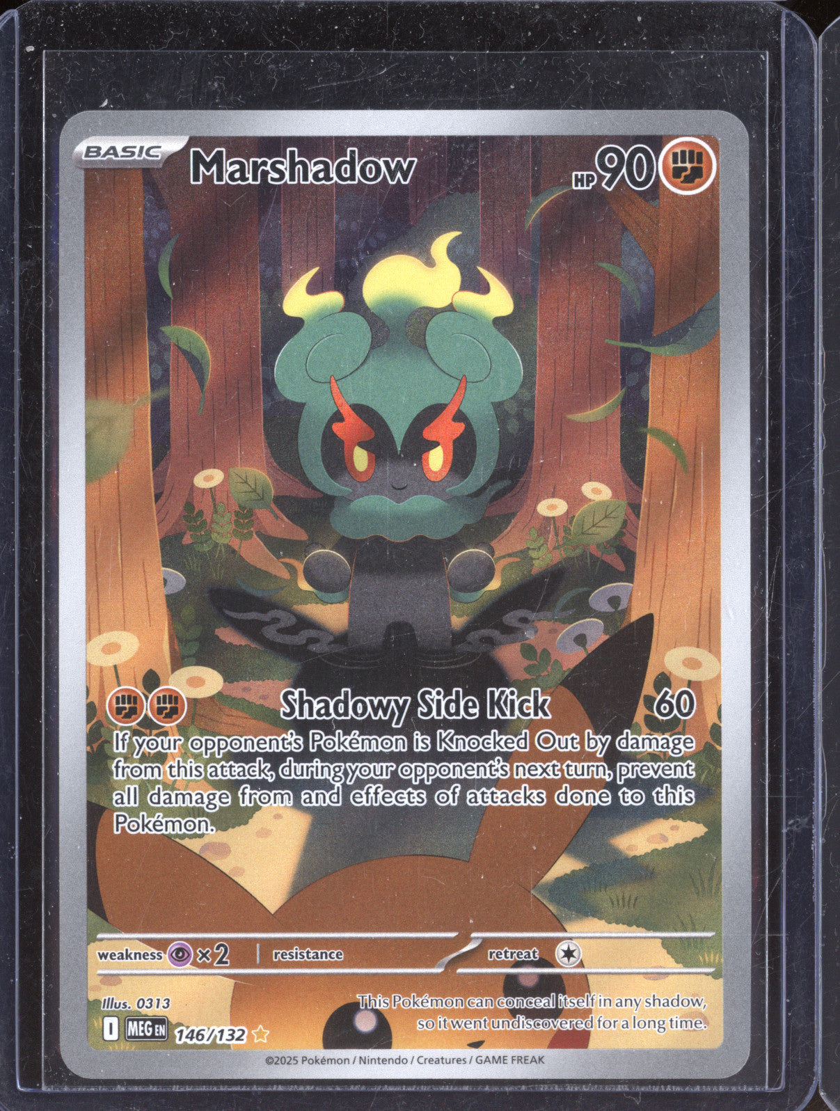 2025 Pokemon Mega Evolution 146/132 Marshadow Illustration Rare