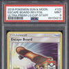 Escape Board 2018 Pokemon Ultra Prism 122/156 League Cup Staff Rev Foil PSA 9