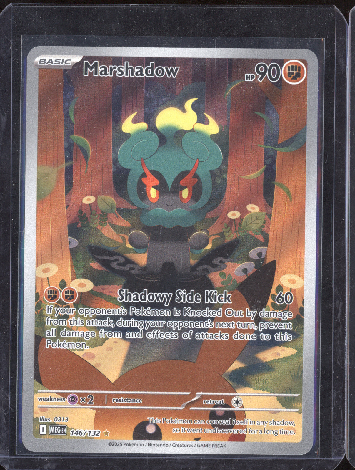 2025 Pokemon Mega Evolutions 146/132 Marshadow Illustration Rare
