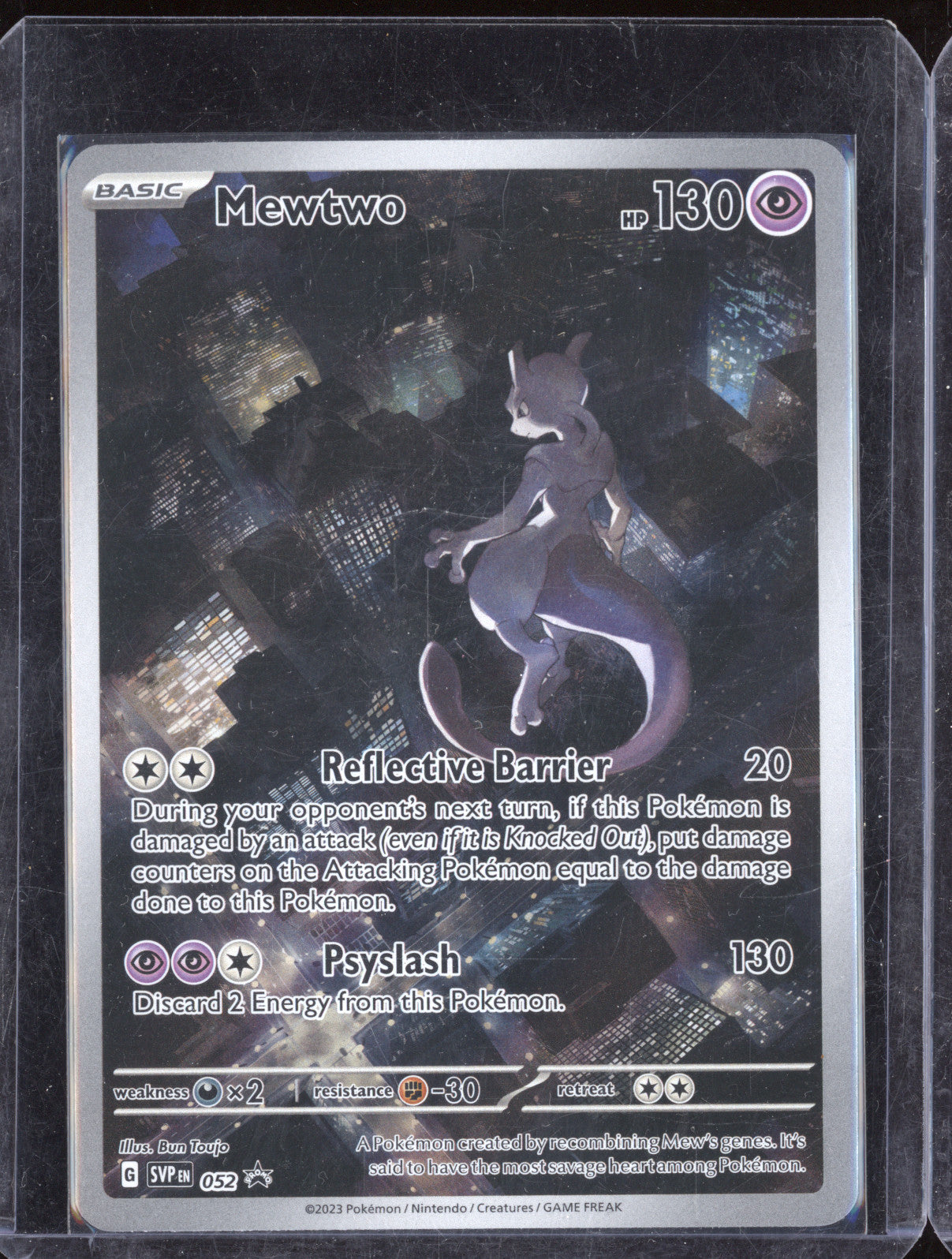 Mewtwo 2023 Pokemon 151 Scarlet & Violet Promo SVP052