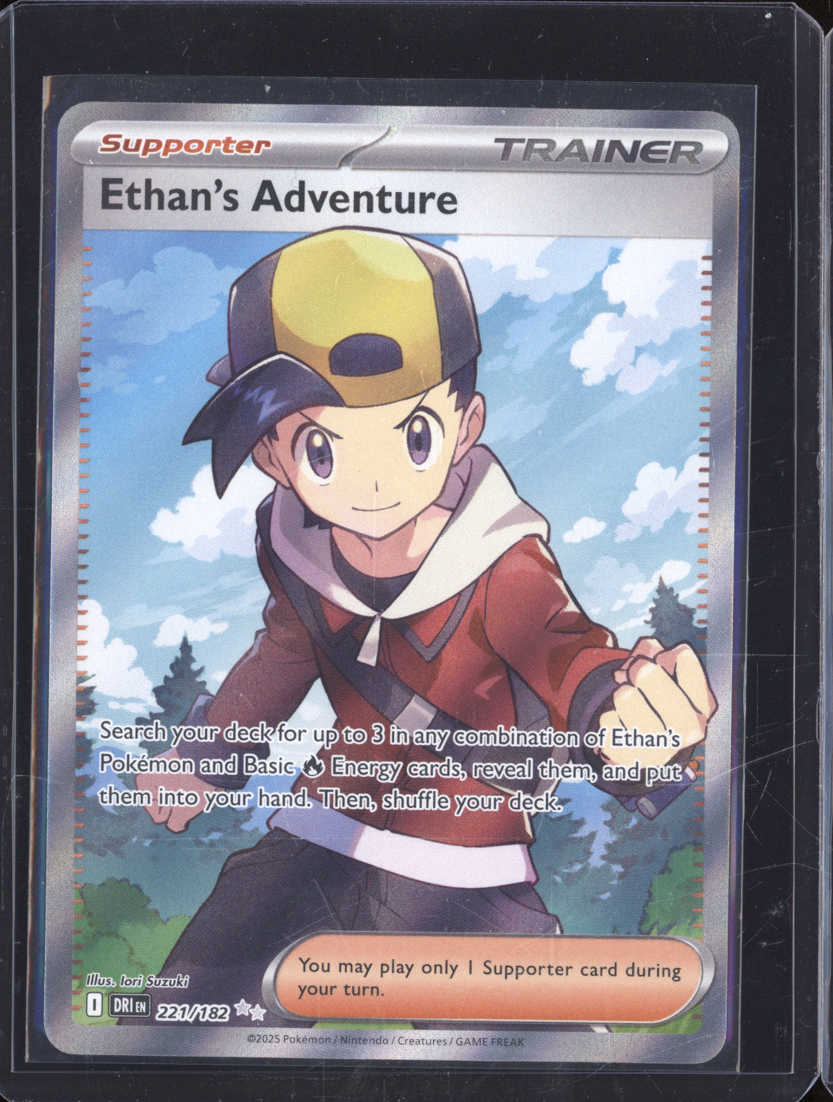 Ethan's Adventure 2025 Pokemon Destined Rivals 221/182 Ultra Rare