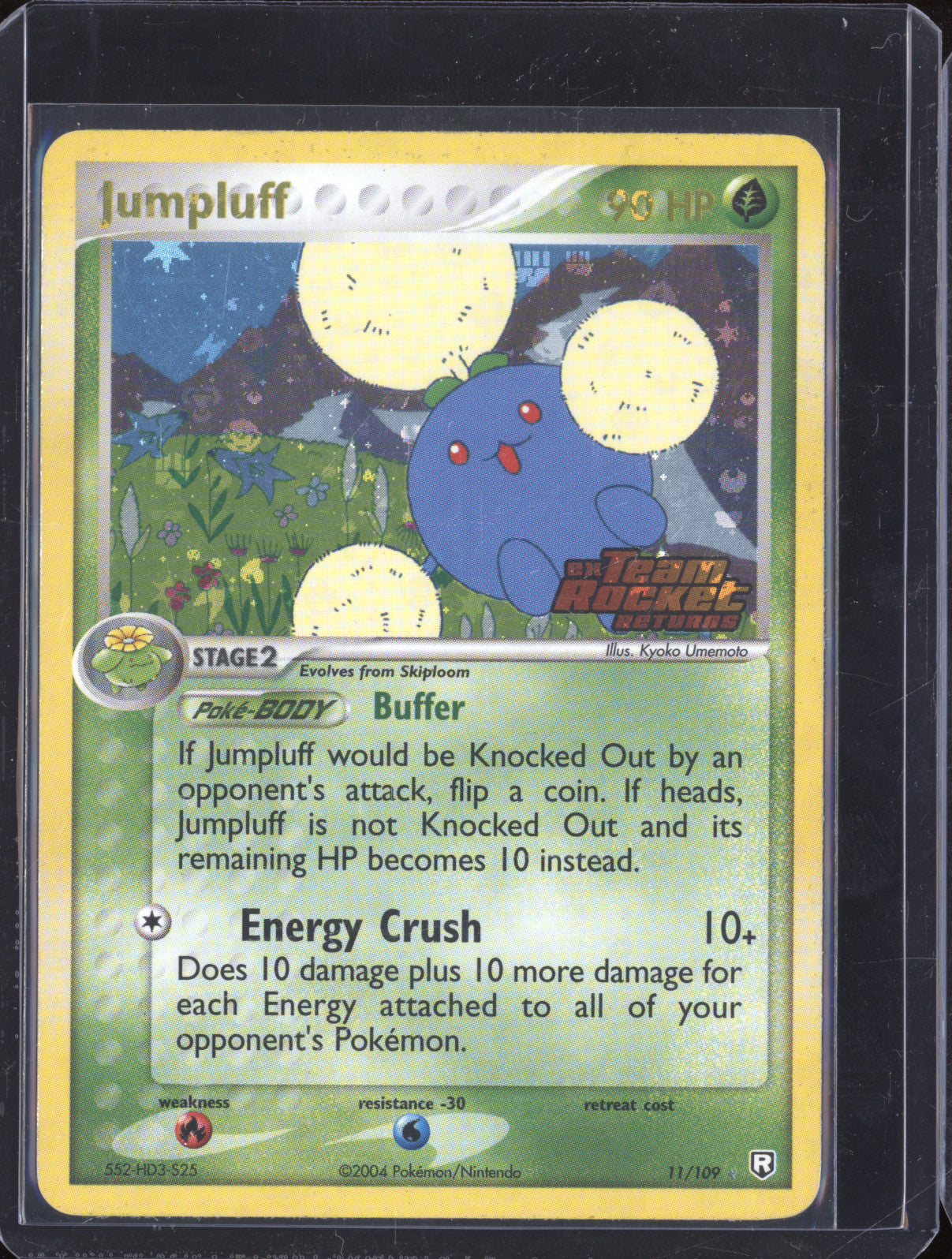 Jumpluff 2004 Pokemon EX Team Rocket Returns 11/109 Reverse Holo