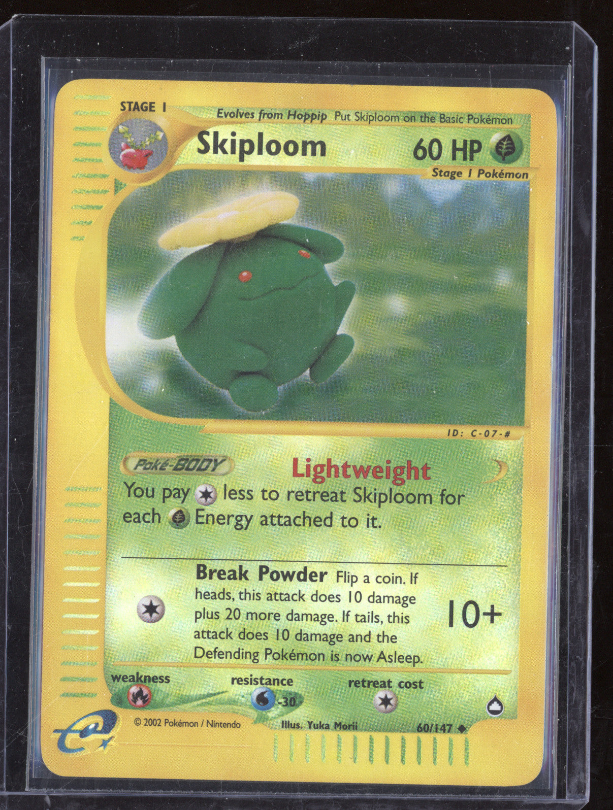 Skiploom 2002 Pokemon Aquapolis 60/147 Reverse Holo