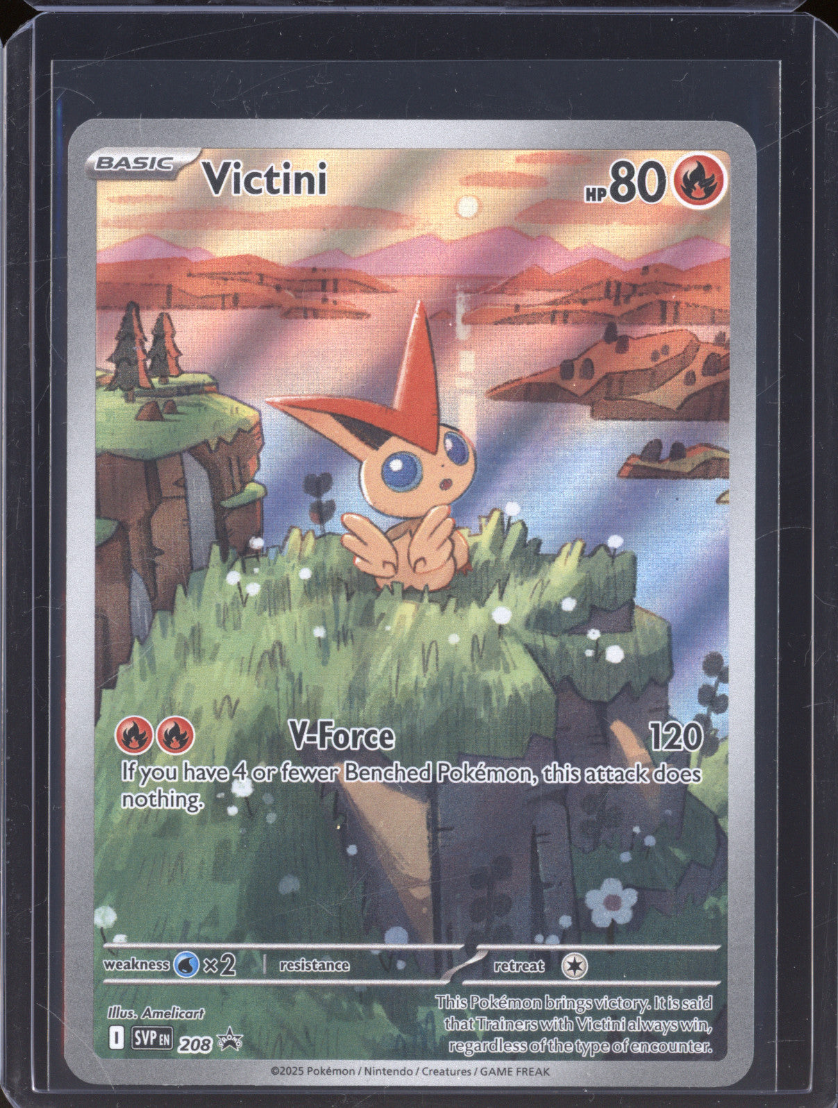 Victini 2025 Pokemon Scarlet Violet Promo SVP 208 Promo