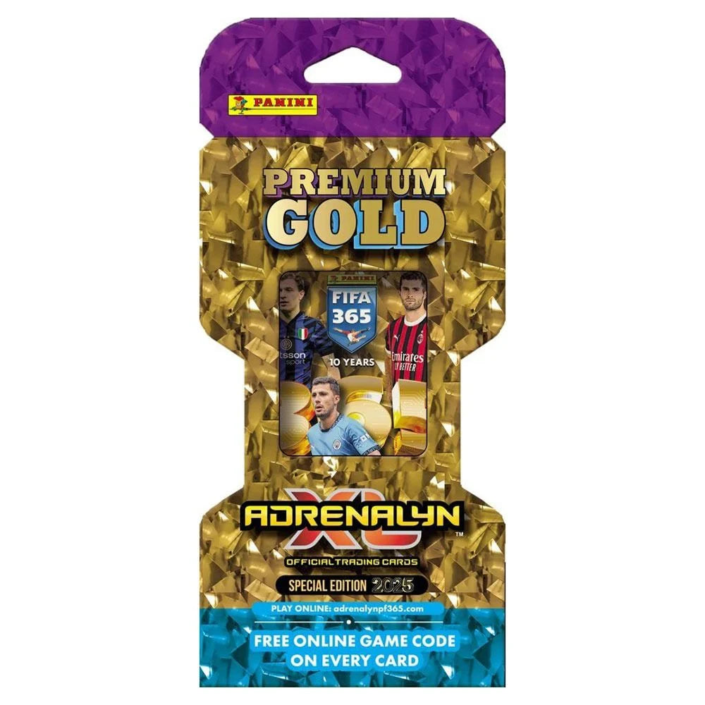 2025 Panini Adrenalyn XL FIFA 365 Premium Gold Pack