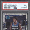 Anthony Edwards 2020-21 Panini Donruss 201 Signature Choice Auto RC PSA 9