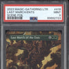 Last March of the Ents  Magic MTG Lord of the Rings 418 Scene Foil PSA 9