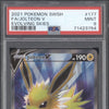 Jolteon V 2021 Pokemon Evolving Skies 177/203 Full Art PSA 9