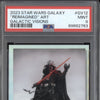 Reimagined Art 2023 Topps Chrome Star Wars Galaxy GV12 Galactic Visions PSA 9