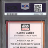 Darth Vader 2023 Topps Chrome Star Wars Galaxy Vader's Bounty Hunters PSA 10