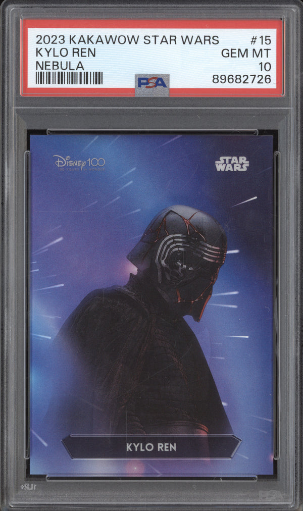 Kylo Ren 2023 Kakawow Star Wars Phantom PS-IGR-58 Nebula 164/666 PSA 10