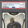 General Greivous 2023 Kakawow Star Wars Phantom PS-I-40 Silver PSA 10