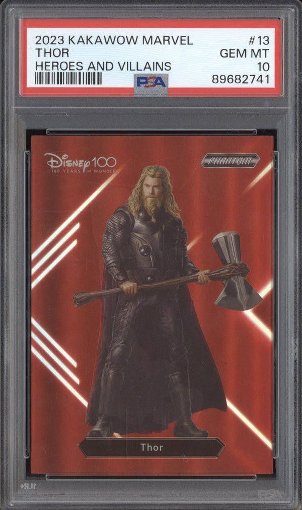 Thor 2023 Kakawow Marvel Phantom PM-YF-13 Heroes and Villains PSA 10