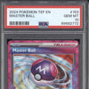 Master Ball 2024 Pokemon Temporal Forces 153/162 Ace Spec PSA 10