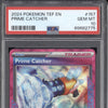 Prime Catcher 2024 Pokemon Temporal Forces 157/162 Ace Spec PSA 10