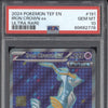 Iron Crown ex 2024 Pokemon Temporal Forces 191/162 Ultra Rare Full Art PSA 10