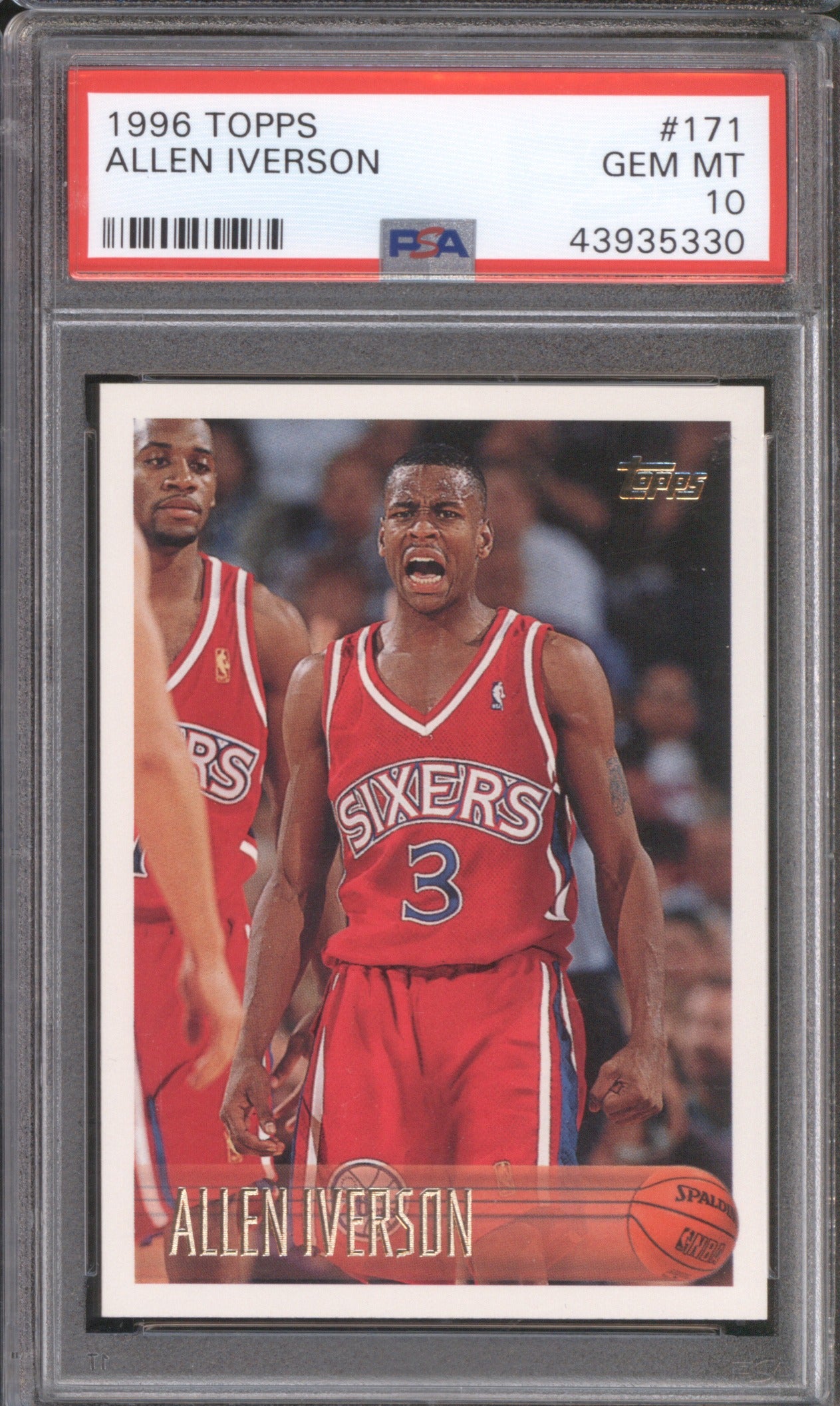 Allen Iverson 1996 Topps 1996 171 GEM MT 10