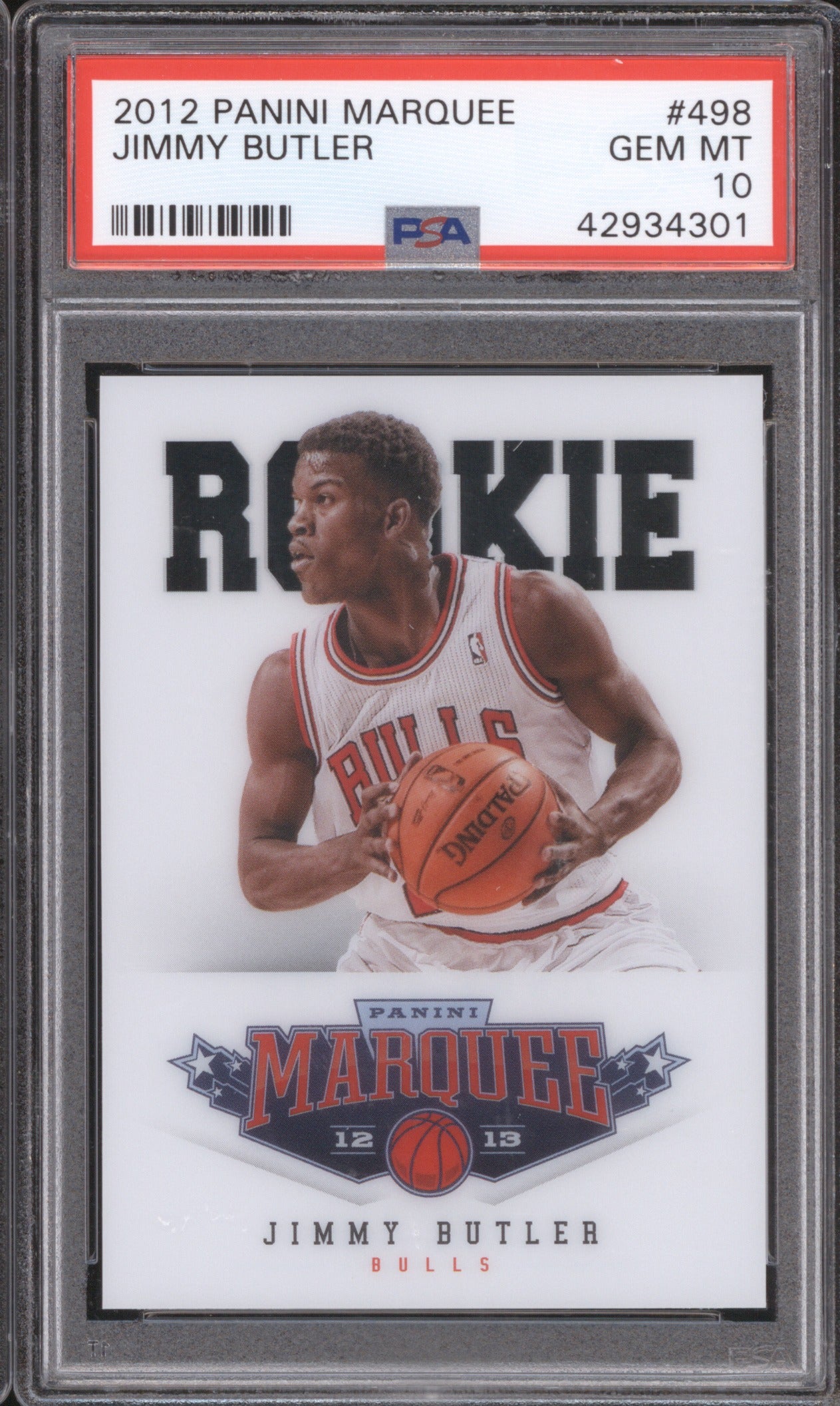 Jimmy Butler 2012 Panini Marquee 498 GEM MT 10