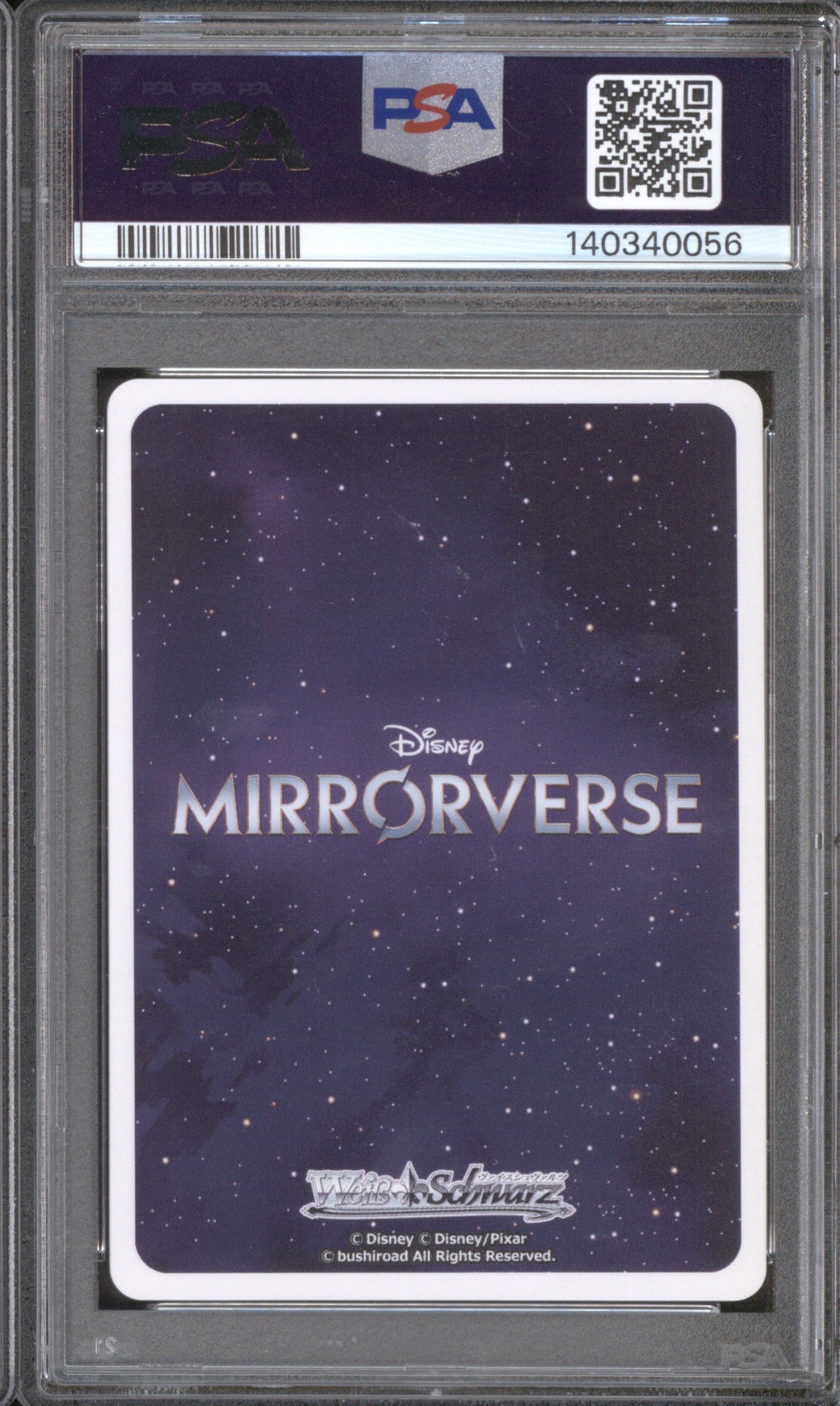 2025 WEISS SCHWARZ DISNEY MIRRORVERSE HEART'S/MINNIE MOUSE E005 PSA 10