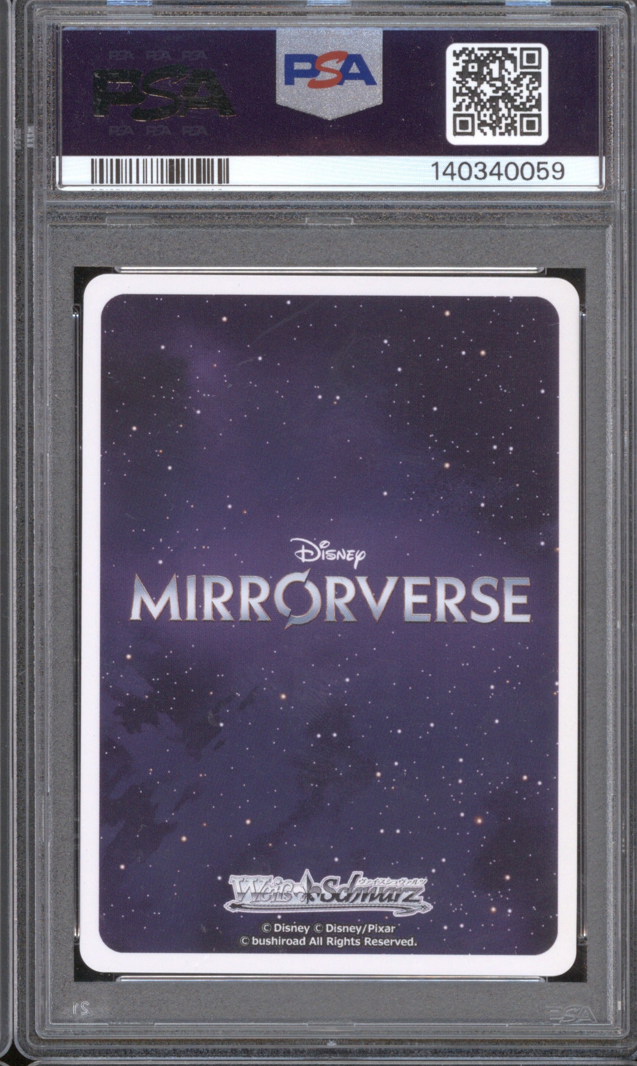 2025 WEISS SCHWARZ DISNEY MIRRORVERSE HEART'S/MINNIE MOUSE E005 PSA 10