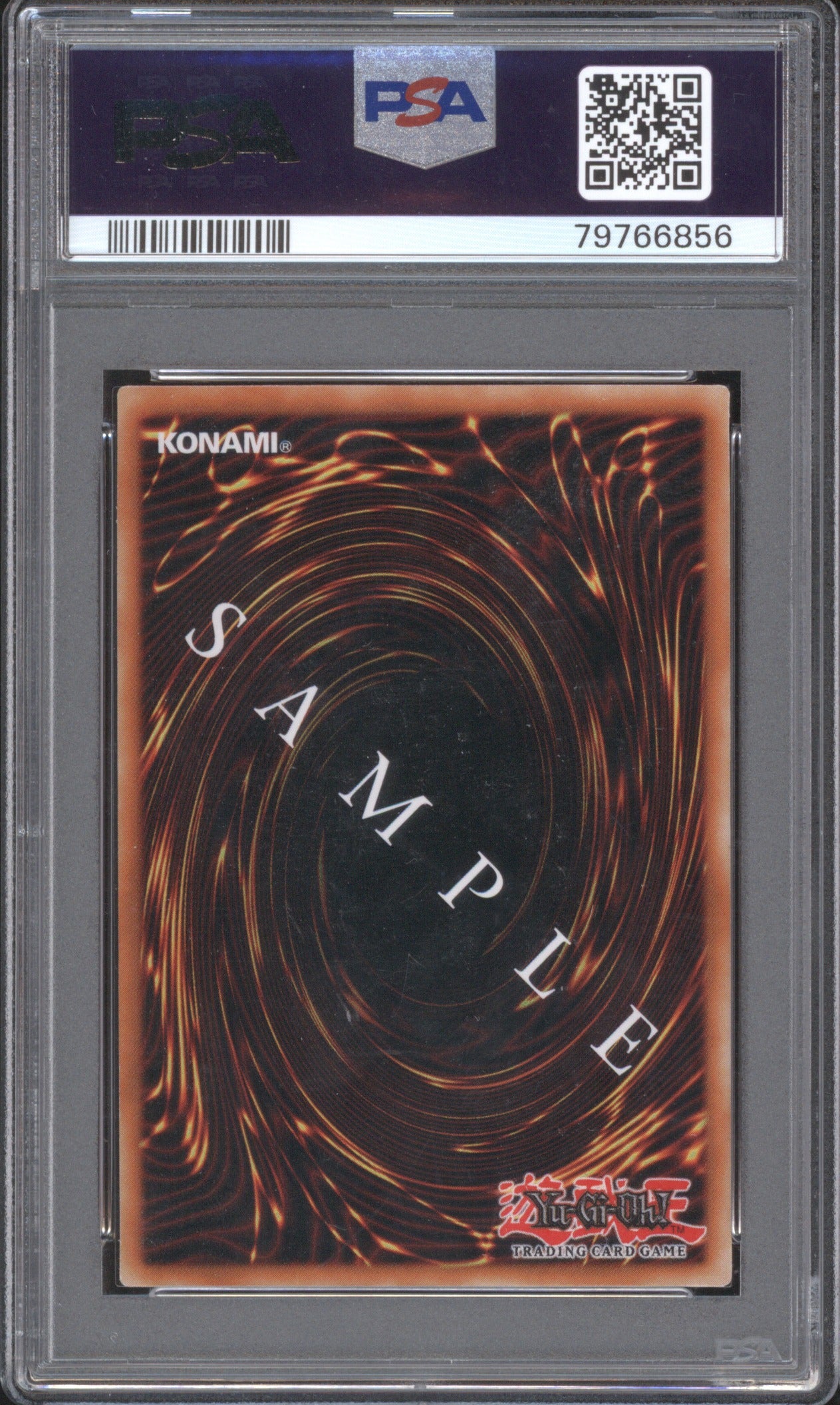 2002 Yu-Gi-OH Starter Deck Yugi 004 Summoned Skull Sample PSA 9