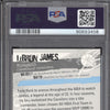 LeBron James 2006-07 Topps Luxury Box 23 Silver 6/9 PSA 8 RKO