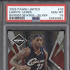 LeBron James 2009-10 Panini Limited 10 Banner Season Silver 11/25 PSA 10 RKO