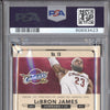 LeBron James 2015-16 Panini Gold Standard 16 6/299 PSA 10 RKO