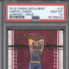 LeBron James 2015-16 Panini Excalibur 10 Jamfest Gold Pop 2 5/25 PSA 10 RKO