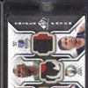 LeBron James Garnett Gay 2009-10 Upper Deck SP Game Used Triple Patch 54/60 RKO