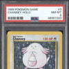 Chansey 1999 Pokemon Unlimited 3/102 Holo PSA 8 ASR