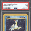 Lapras 1999 Pokemon Fossil 10/62 Holo PSA 7 ASR