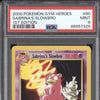 Sabrina's Slowbro 2000 Pokemon Gym Heroes 60/132 1st Edition PSA 9 ASR