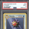 Starmie 1999 Pokemon Unlimited 64/102 1st Edition PSA 9 ASR