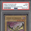 Curse of Dragon 2002 Yu-Gi-Oh Legend of Blue Eyes White Dragon LOB-066 PSA 8 ASR