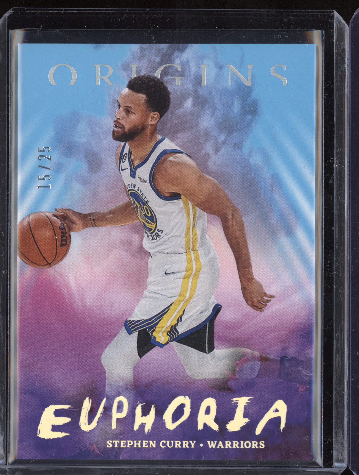 Stephen Curry 2022-23 Panini Origins 9 Euphoria Turquoise 15/25