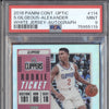 Shai Gilgeous-Alexander 2018-19 Panini Contenders Optic 114 Ticket Auto RC PSA 9