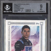 Esteban Ocon 2023 Topps Eccellenza Gradient 5/5 BGS 9