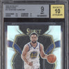 Stephen Curry 2022-23 Panini Select 11 Signatures Auto 42/99 BGS 9/10