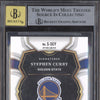 Stephen Curry 2022-23 Panini Select 11 Signatures Auto 42/99 BGS 9/10